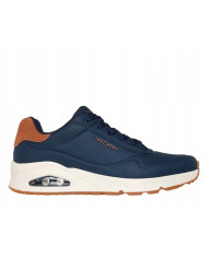 Buty męskie Skechers UNO SUITED ON AIR 183004NVY Granatowe - Sklep online Mastersport