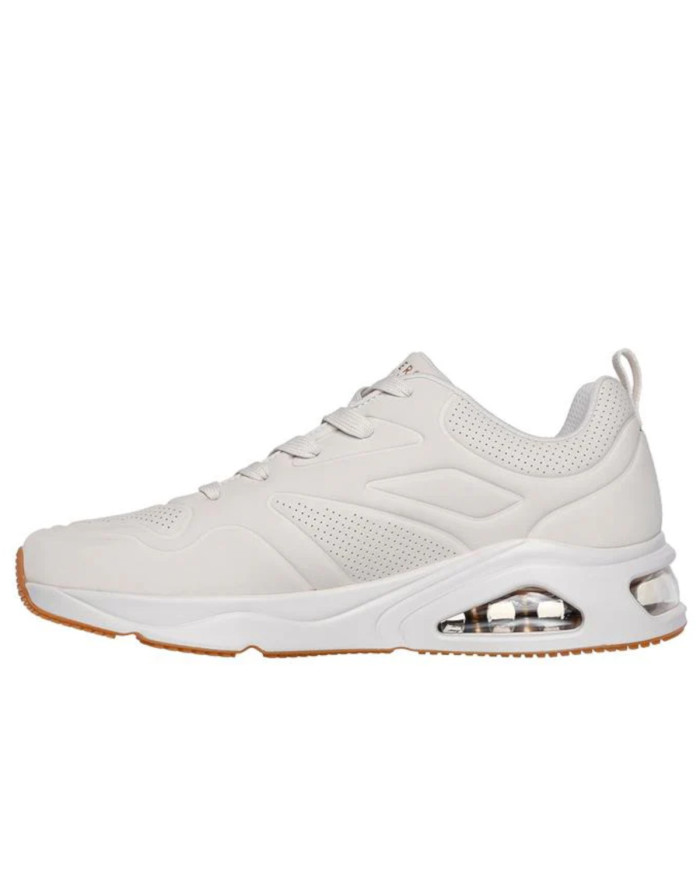 Buty męskie Skechers TRES-AIR UNO CASAIRAL 183090OFWT Beżowe - Sklep online Mastersport