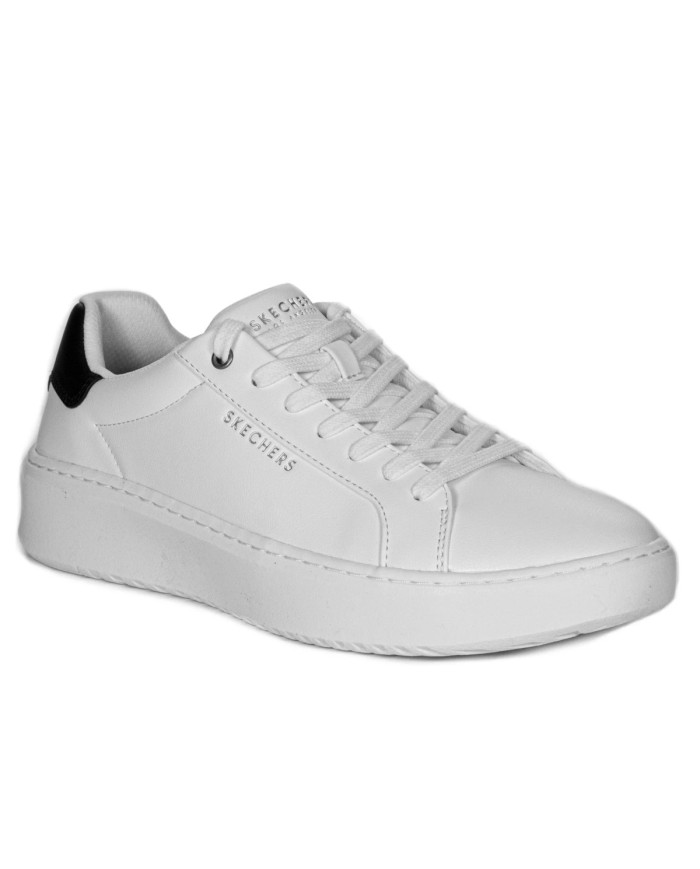 Buty męskie Skechers COURT BREAK SUIT SNEAKER 183175WHT Białe - Sklep online Mastersport