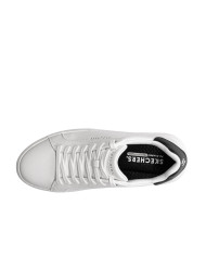 Buty męskie Skechers COURT BREAK SUIT SNEAKER 183175WHT Białe - Sklep online Mastersport