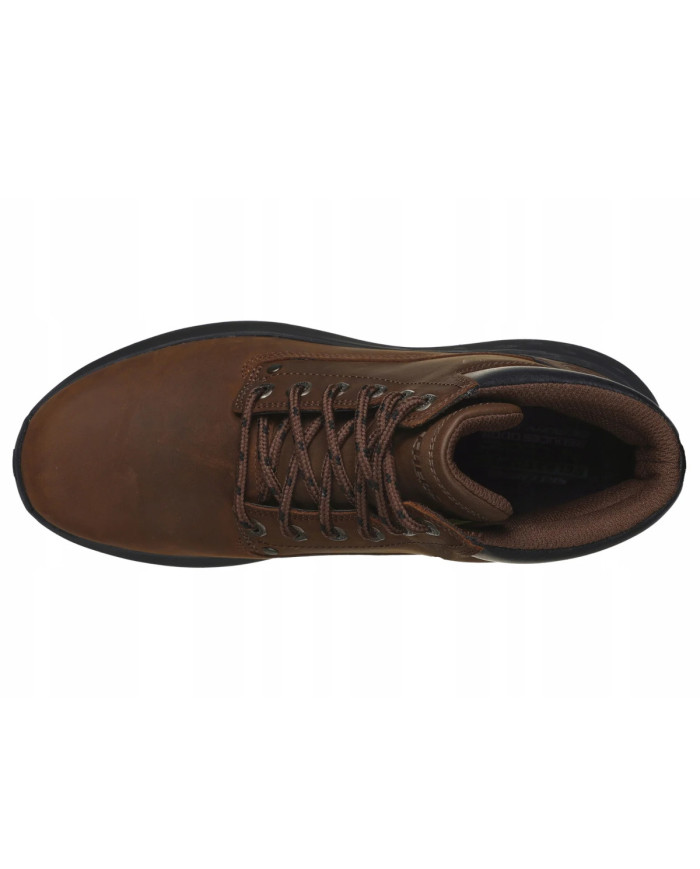 Buty męskie Skechers PARSON EDERIC 205175CDB Brązowe - Sklep online Mastersport