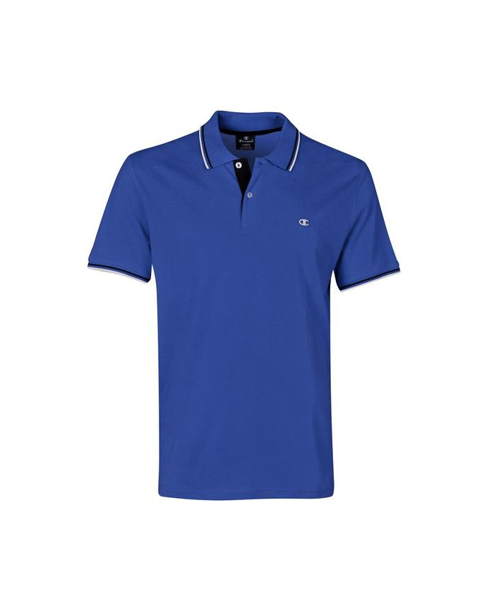Koszulka męska Champion POLO 211847BZ003 Niebieska - Sklep online Mastersport