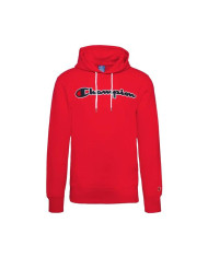Bluza męska Champion HOODED SWEATSHIRT 214183RS041 Czerwona - Sklep online Mastersport
