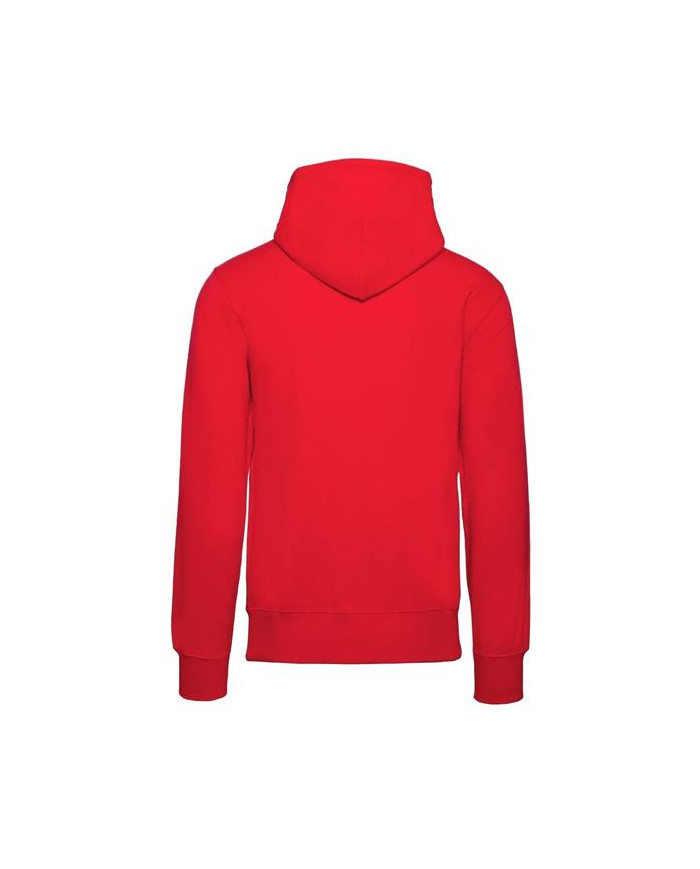 Bluza męska Champion HOODED SWEATSHIRT 214183RS041 Czerwona - Sklep online Mastersport