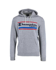 Bluza męska Champion HOODED SWEATSHIRT 214297EM006 Szara - Sklep online Mastersport