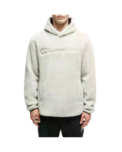 Bluza męska Champion HOODED TOP 214973ES066 Beżowa - Sklep online Mastersport