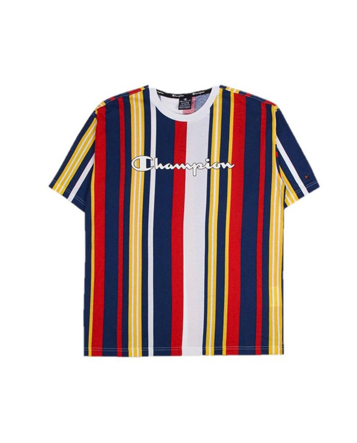 Koszulka męska Champion T T-SHIRT 215833WL001 Żółta - Sklep online Mastersport