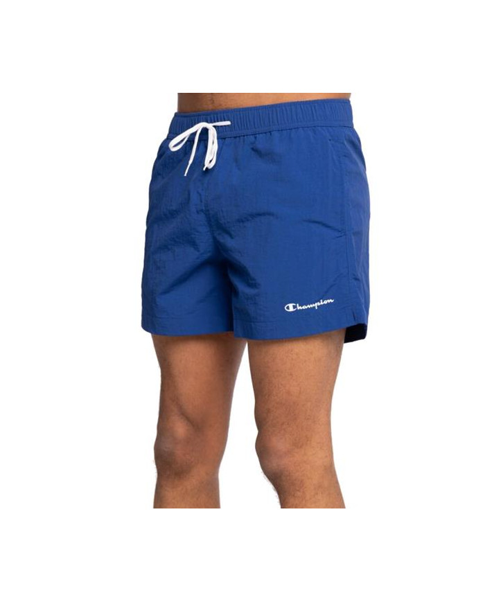 Szorty męskie Champion BEACHSHORT 216069BS003 Niebieskie - Sklep online Mastersport