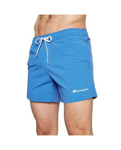 Szorty męskie Champion BEACHSHORT 216069BS007 Niebieskie - Sklep online Mastersport