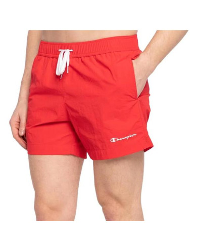 Szorty męskie Champion BEACHSHORT 216069RS046 Czerwone - Sklep online Mastersport