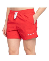 Szorty męskie Champion BEACHSHORT 216069RS046 Czerwone - Sklep online Mastersport