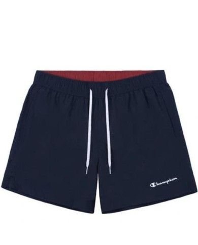 Szorty męskie Champion BEACHSHORT 216074BS517 Niebieskie - Sklep online Mastersport