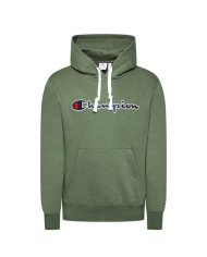 Bluza męska Champion HOODED SWEATSHIRT 216470GS538 Zielona - Sklep online Mastersport