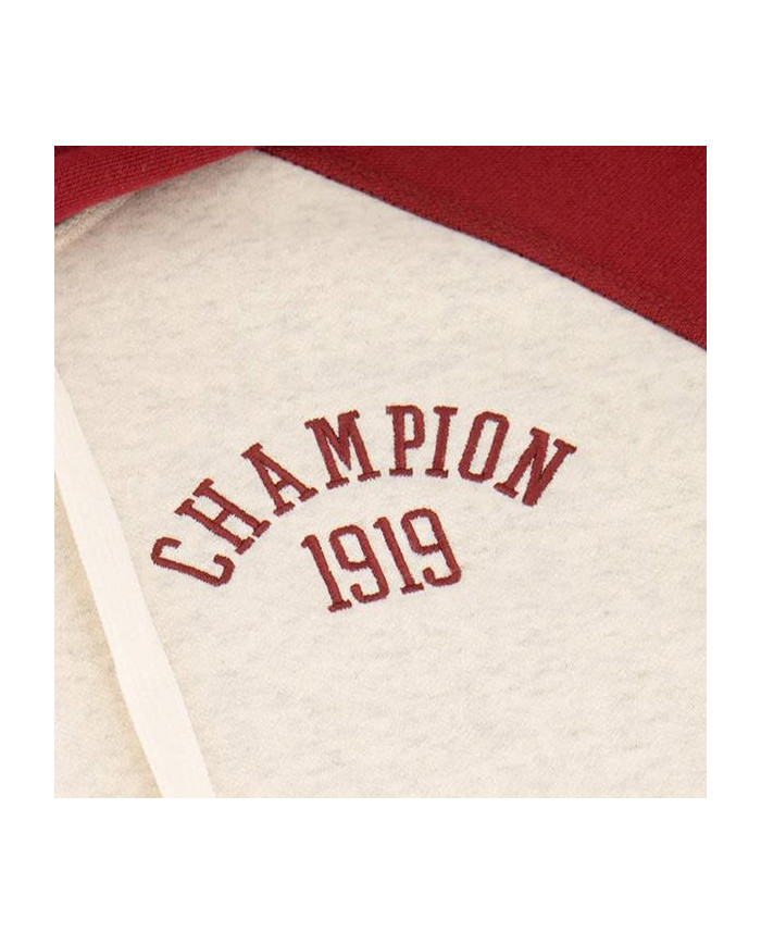 Bluza męska Champion HOODED SWEATSHIRT 216571EM005 Czerwona - Sklep online Mastersport