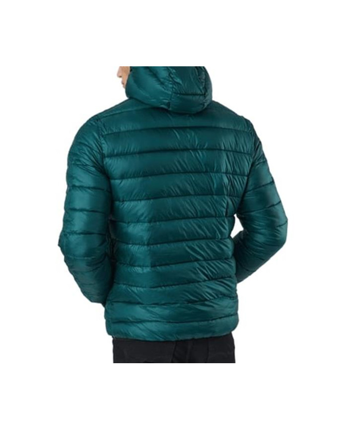 Kurtka męska Champion HOODED JACKET 216647GS502 Zielona - Sklep online Mastersport