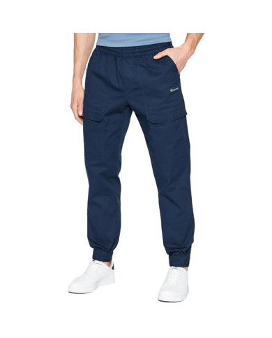 Spodnie męskie Champion ELASTIC CUFF PANTS 217179BS538 Niebieskie - Sklep online Mastersport