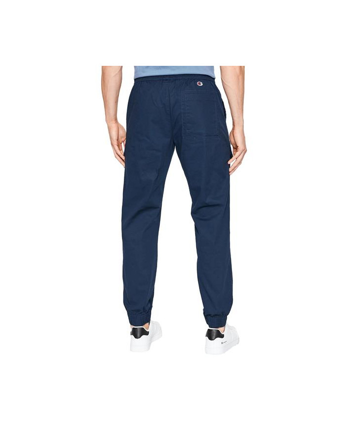 Spodnie męskie Champion ELASTIC CUFF PANTS 217179BS538 Niebieskie - Sklep online Mastersport