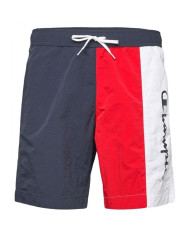 Szorty męskie Champion BEACHSHORT 217488BS501 Niebieskie - Sklep online Mastersport