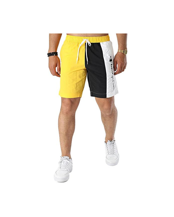 Szorty męskie Champion BEACHSHORT 217488YS011 Żółte - Sklep online Mastersport