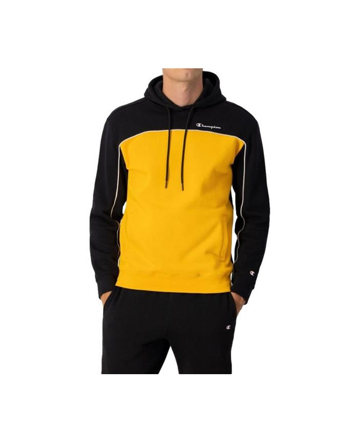 Bluza męska Champion HOODED SWEATSHIRT 217850KK001 Czarna - Sklep online Mastersport