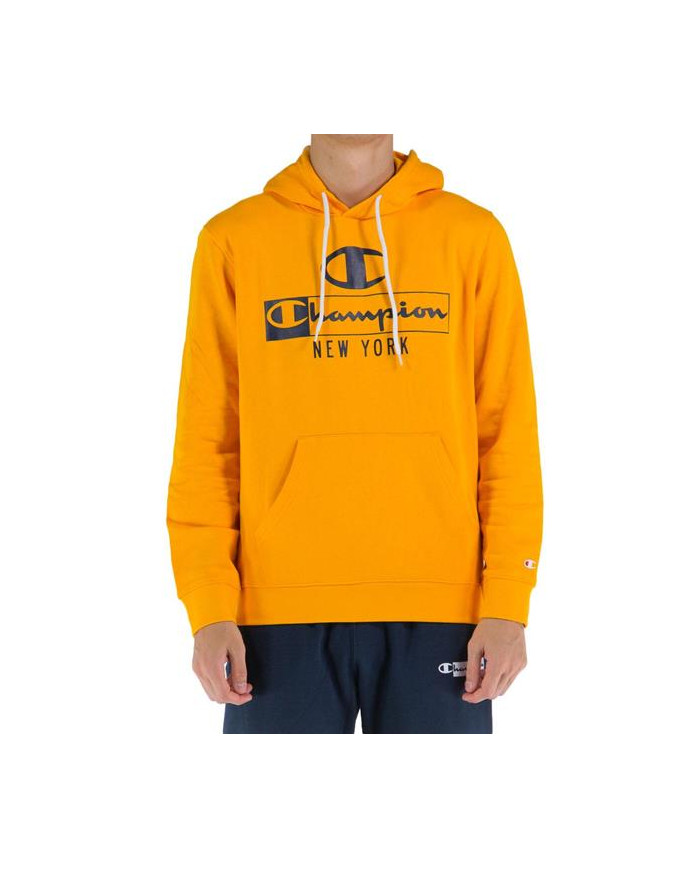 Bluza męska Champion HOODED SWEATSHIRT 217994YS113 Żółta - Sklep online Mastersport