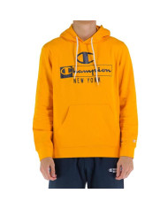 Bluza męska Champion HOODED SWEATSHIRT 217994YS113 Żółta - Sklep online Mastersport