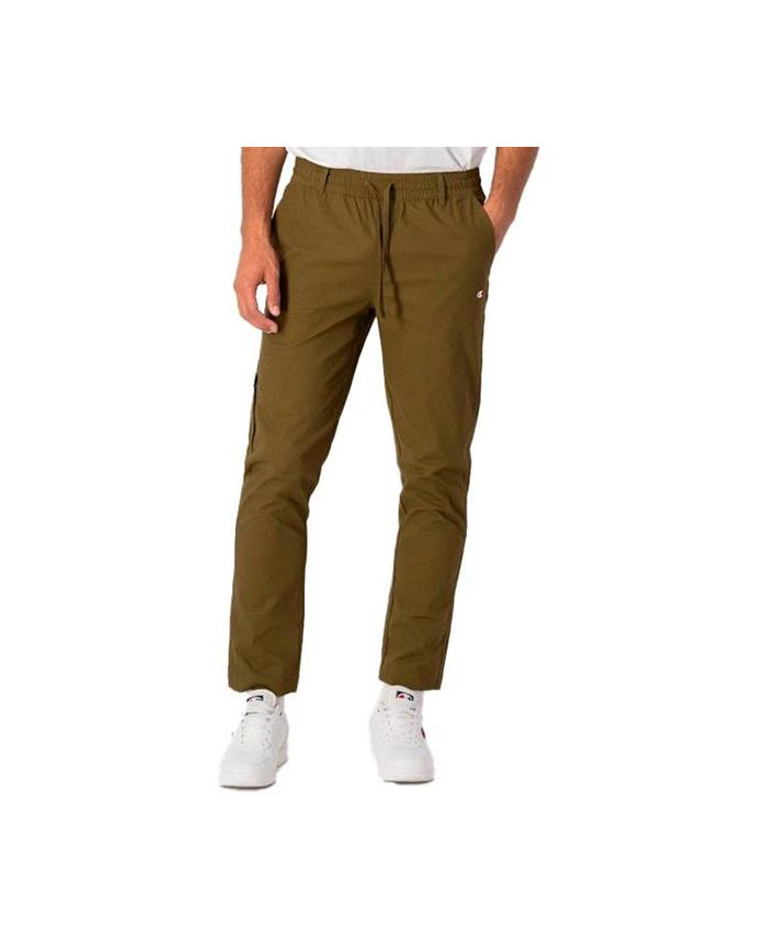 Spodnie męskie Champion STRAIGHT HEM PANTS 218065GS556 Brązowe - Sklep online Mastersport