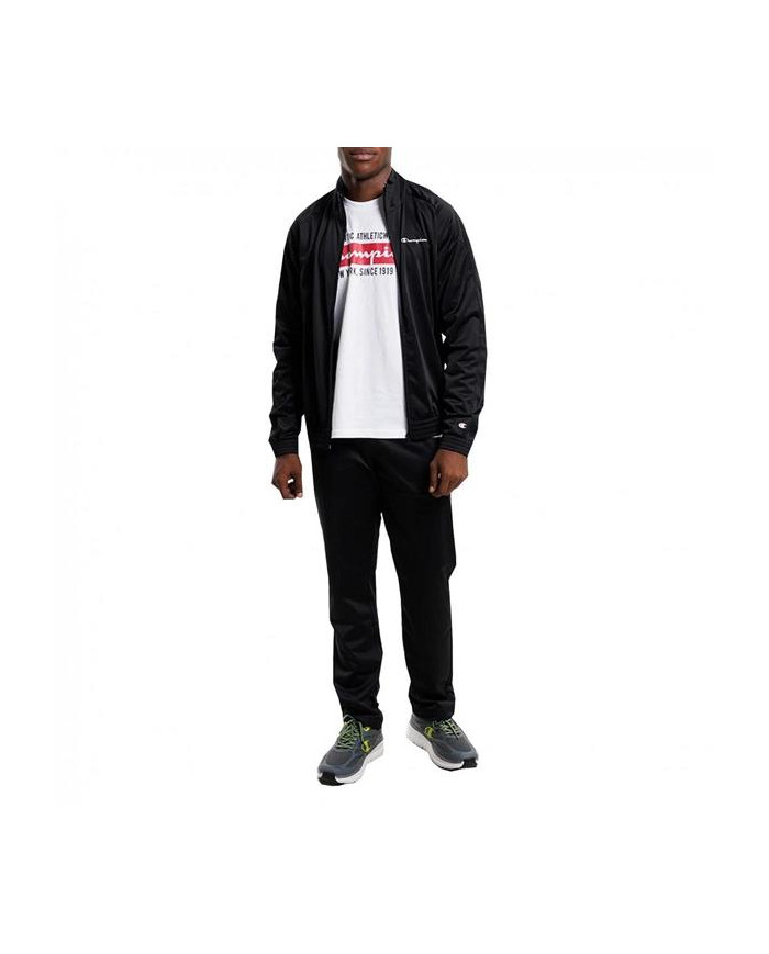 Dres męski Champion TRACKSUIT 218097KK001 Czarny - Sklep online Mastersport