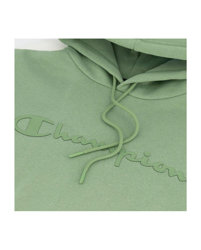 Bluza męska Champion HOODED SWEATSHIRT 218282GS088 Zielona - Sklep online Mastersport