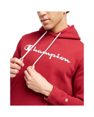 Bluza męska Champion HOODED SWEATSHIRT 218282RS506 Czerwona - Sklep online Mastersport