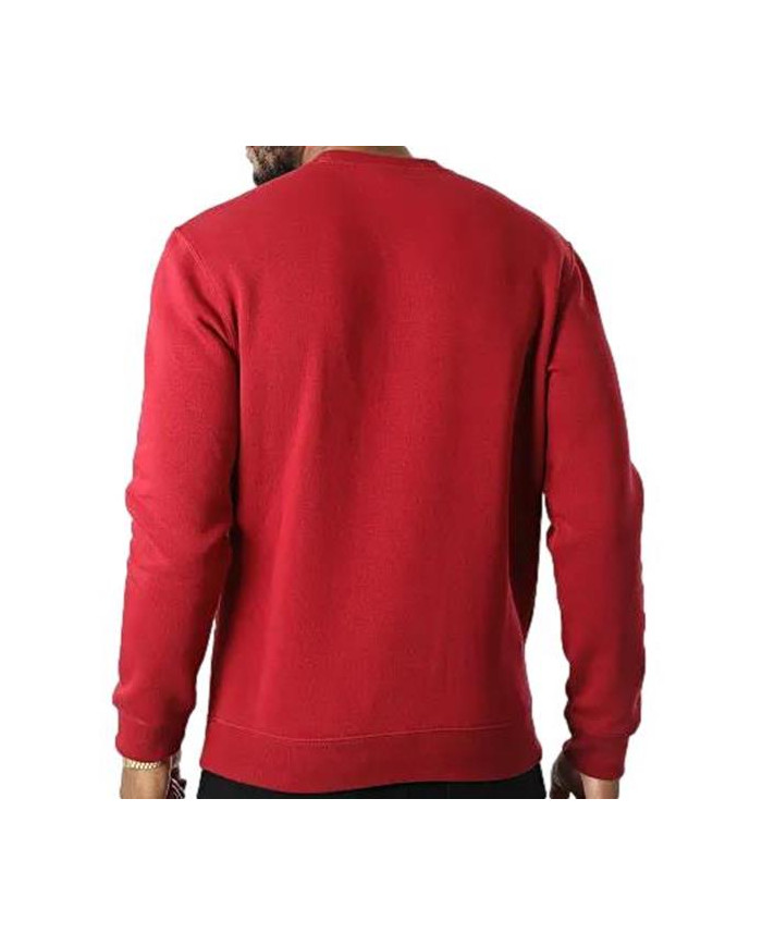Bluza męska Champion CREWNECK SWEATSHIRT 218283RS506 Czerwona - Sklep online Mastersport