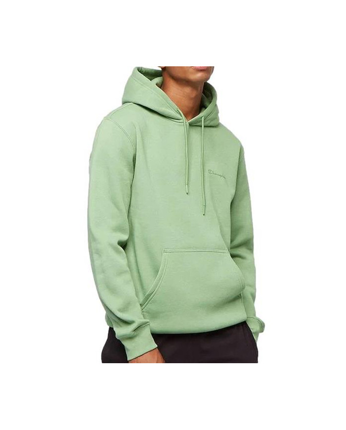 Bluza męska Champion HOODED SWEATSHIRT 218287GS088 Zielona - Sklep online Mastersport