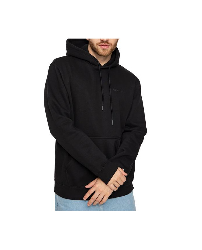 Bluza męska Champion HOODED SWEATSHIRT 218287KK002 Czarna - Sklep online Mastersport