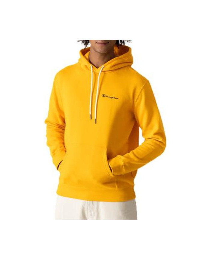 Bluza męska Champion HOODED SWEATSHIRT 218287YS113 Żółta - Sklep online Mastersport
