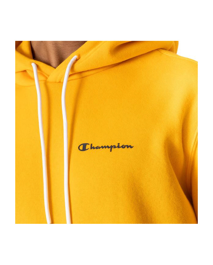 Bluza męska Champion HOODED SWEATSHIRT 218287YS113 Żółta - Sklep online Mastersport
