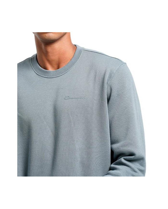 Bluza męska Champion CREWNECK SWEATSHIRT 218288ES017 Szara - Sklep online Mastersport