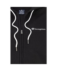 Bluza męska Champion HOODED FULL ZIP SWEAT 218289KK001 Czarna - Sklep online Mastersport
