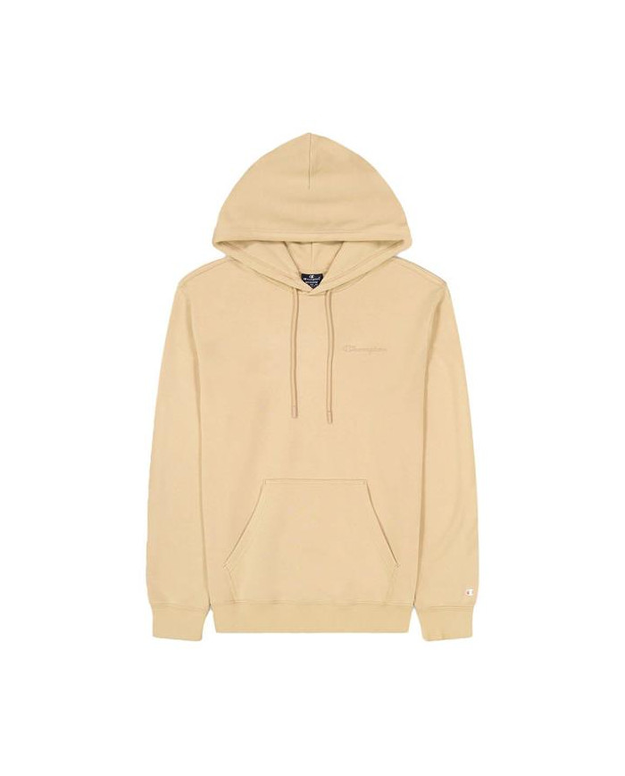 Bluza męska Champion HOODED SWEATSHIRT 218535MS073 Beżowa - Sklep online Mastersport