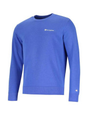 Bluza męska Champion CREWNECK SWEATSHIRT 218536BS071 Niebieska - Sklep online Mastersport