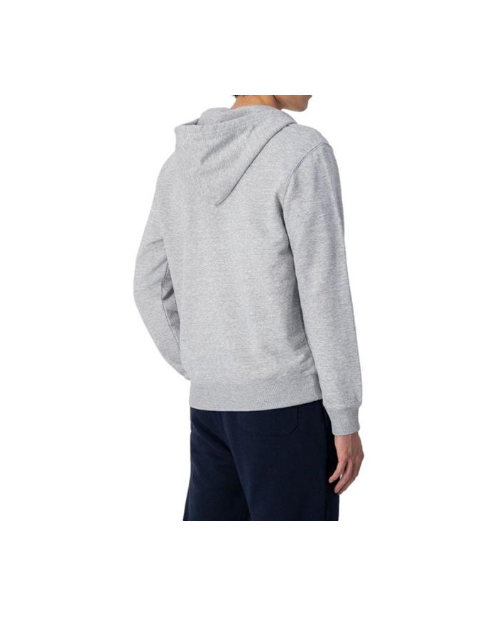 Bluza męska Champion HOODED FULL ZIP SWEATSHIRT 218537EM021 Szara - Sklep online Mastersport