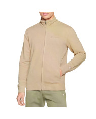 Bluza męska Champion FULL ZIP SWEATSHIRT 218538MS073 Beżowa - Sklep online Mastersport