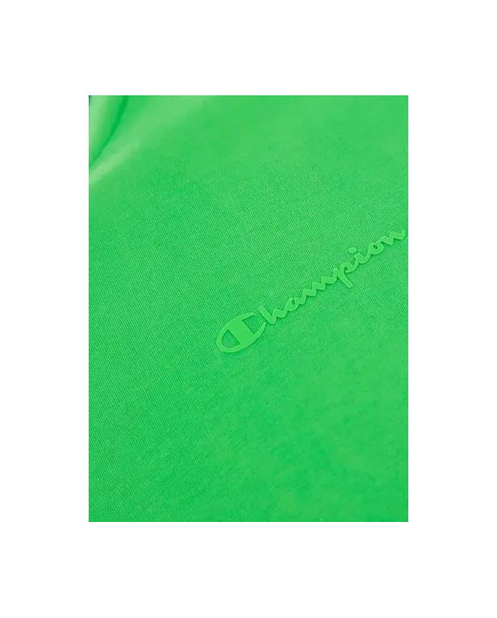 Koszulka męska Champion CREWNECK T-SHIRT 218539GS024 Zielona - Sklep online Mastersport