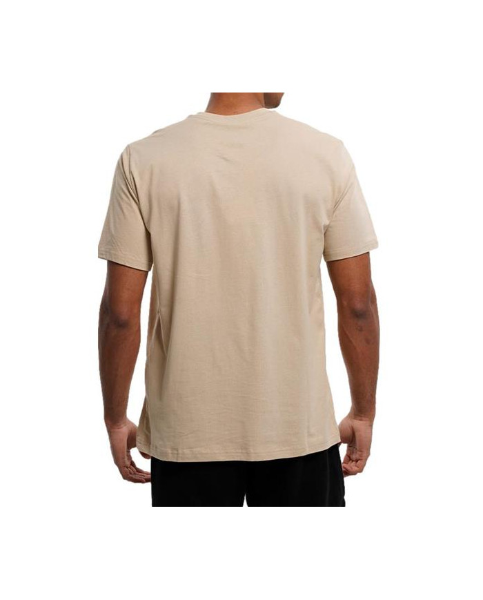 Koszulka męska Champion CREWNECK T-SHIRT 218539MS073 Beżowa - Sklep online Mastersport