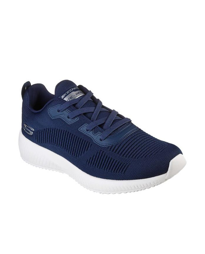 Buty męskie Skechers SKECHERS SQUAD 232290NVY Niebieskie - Sklep online Mastersport