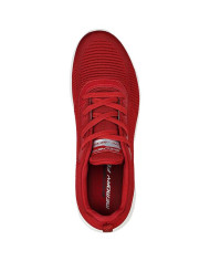 Buty męskie Skechers SQUAD 232290RED Czerwone - Sklep online Mastersport