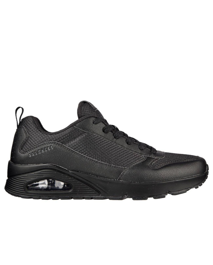 Buty męskie Skechers UNO FASTIME 237016BBK Czarne - Sklep online Mastersport