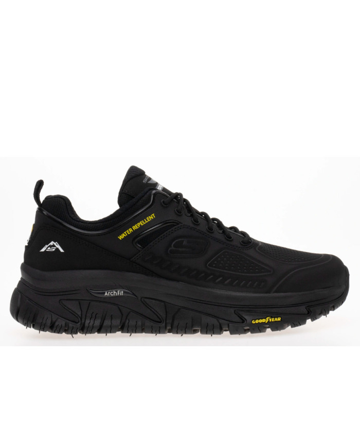 Buty męskie Skechers ARCH FIT ROAD WALKER 237333BBK Czarne - Sklep online Mastersport