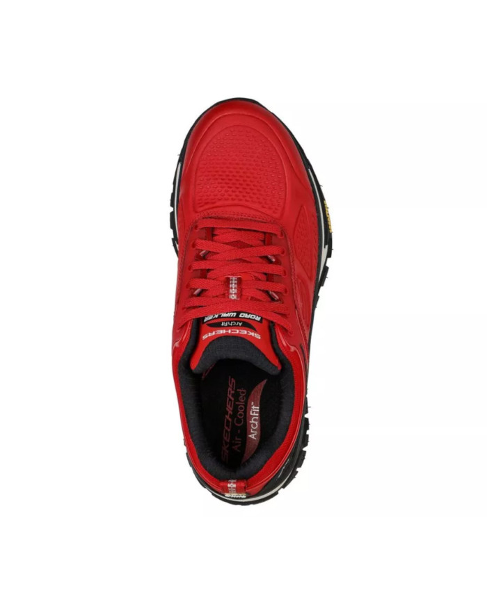 Buty męskie Skechers ARCH FIT ROAD WALKER RECON 237333RDBK Czerwone - Sklep online Mastersport