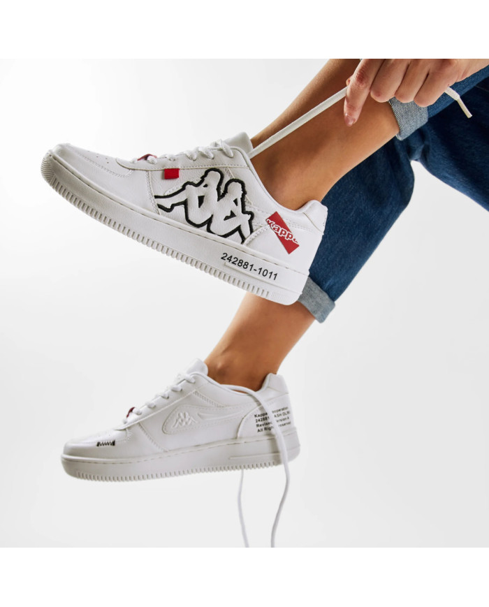 Buty męskie Kappa BASH OL 2428811011 Białe - Sklep online Mastersport