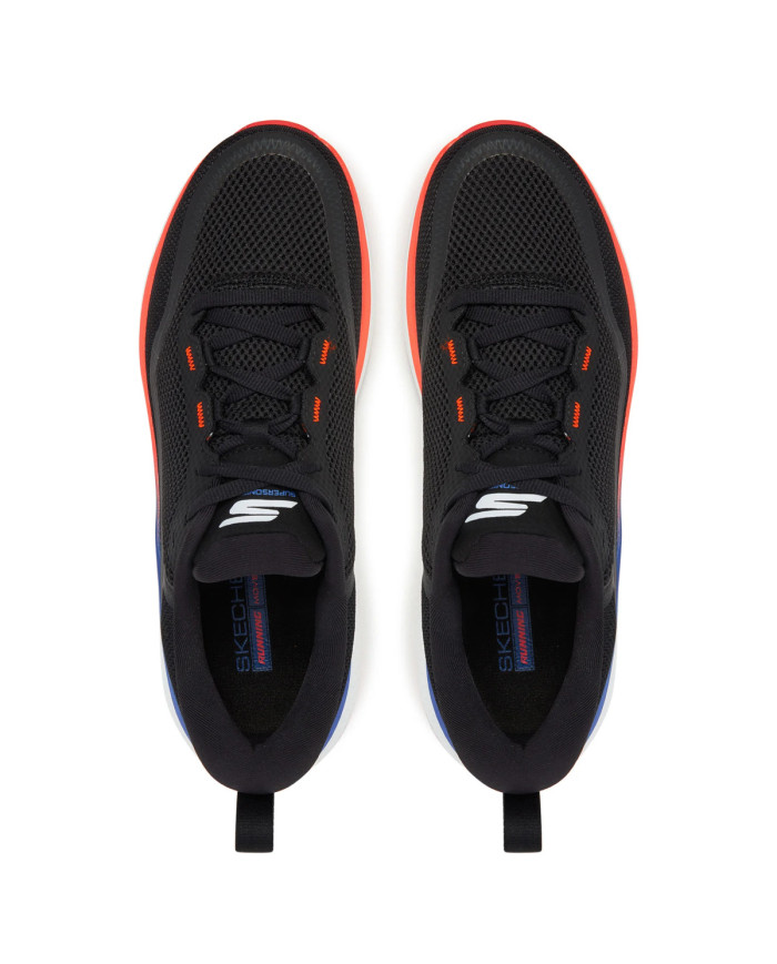 Buty męskie Skechers GO RUN SUPERSONIC MAX 246086BKMT Czarne - Sklep online Mastersport